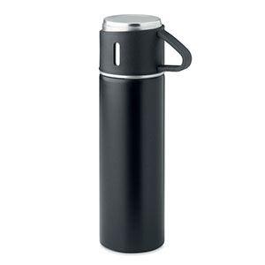 Thermos 420 ml con tazza termica 150 ml TONIA MO2117 - Nero