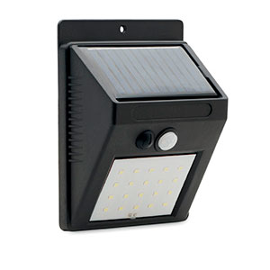 Lampada solare a 20 led MOTI MO2151 - Nero