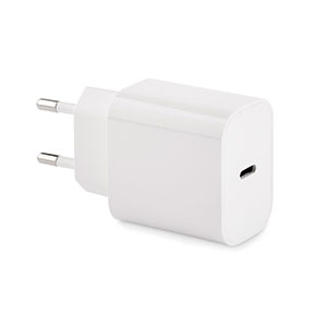 Adattatore da parete UE a 2 poli PLUGME MO2155 - Bianco