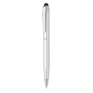 Penna  in alluminio riciclato con  touch screen FLORINA MO2157 - Silver