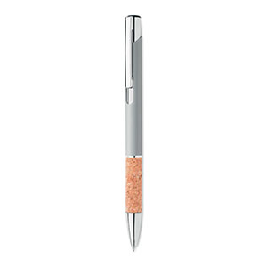 Penna in alluminio con impugnatura in sughero VERIA MO2158 - Silver Opaco