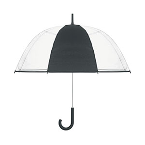 Ombrello trasparente da 23'' GOTA MO2167 - Nero