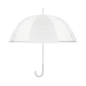 Ombrello trasparente da 23'' GOTA MO2167 - Bianco
