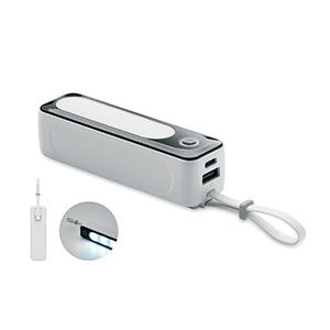 Powerbank da 5000 mAh POWLIGHT MO2178 - Bianco