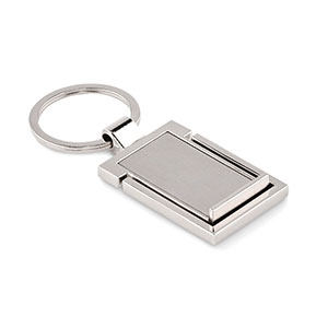 Portachiavi in metallo con supporto per telefono STANRIN MO2186 - Silver