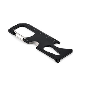 Scheda multi-tool tascabile in acciaio inossidabile VETOOL MO2207 - Nero