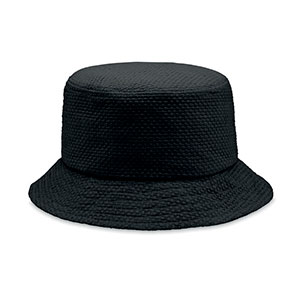 Cappello pescatore in carta paglia BILGOLA+ MO2267 - Nero