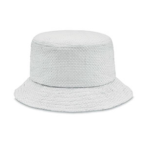 Cappello pescatore in carta paglia BILGOLA+ MO2267 - Bianco