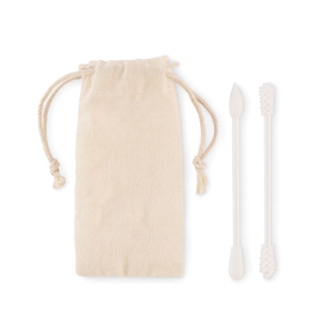 Set personalizzabile di bastoncini cotonati BOGIE MO2541 - Beige