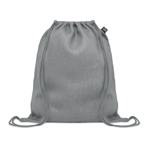 Sacca zaino personalizzata in canapa NAIMA BAG MO6163 - Grigio