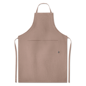 Grembiule da cucina personalizzato in canapa NAIMA APRON MO6164 - Marrone