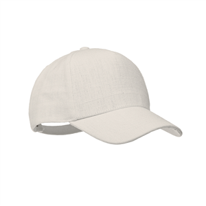 Cappellino personalizzato in canapa 5 pannelli NAIMA CAP MO6176 - Beige