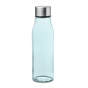 Borraccia vetro personalizzata 500 ml VENICE MO6210 - Blu Traslucido