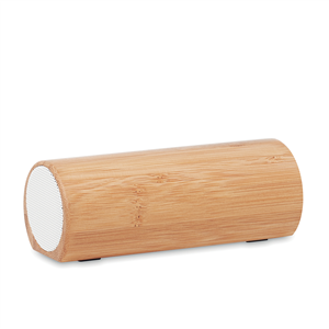 Speaker wireless personalizzato in bamboo SPEAKBOX MO6219 - Legno