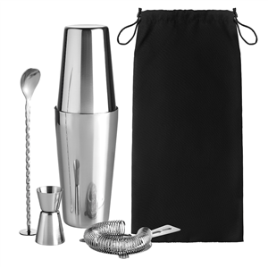 Set cocktail 750ml BOSTON MO6224 - Silver Lucido