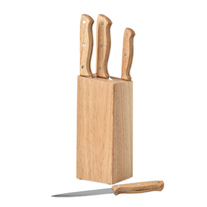 Ceppo di coltelli GOURMET MO6308 - Legno