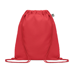 Sacca personalizzata in cotone YUKI COLOUR MO6355 - Rosso