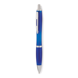 Penna ecologica in plastica rpet RIO RPET MO6409 - Blu Traslucido