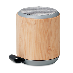 Speaker wireless personalizzato in bamboo RUGLI MO6428 - Legno