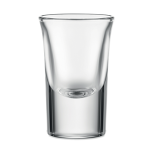 Bicchierino riutilizzabile in vetro 28ml SONGO MO6431 - Trasparente