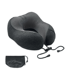 Cuscino da viaggio in RPET BANTAL MO6709 - Grigio Scuro