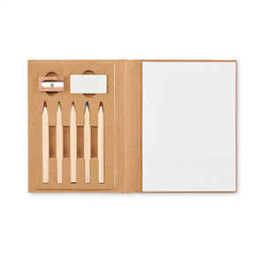 Set per disegnare con 60 fogli KISAN MO6769 - Beige