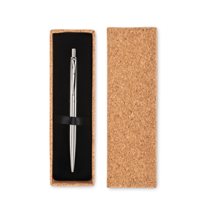 Penna ecologica da regalo in acciaio inox riciclato GRAZ MO6794 - Silver Opaco