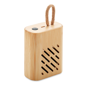Speaker wireless personalizzato da 3W in bamboo REY MO6813 - Legno
