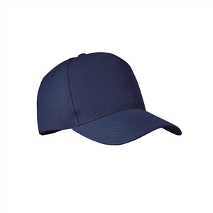 Cappellino personalizzato in rpet 5 pannelli SENGA MO6831 - Blu