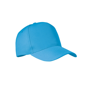 Cappellino personalizzato in rpet 5 pannelli SENGA MO6831 - Turchese