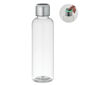 Bottiglia tritan con timer idratazione 500ml REM MO6857 - Trasparente