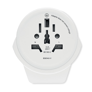 Adattatore Skross USB WORLD TO EUROPE MO6881 - Bianco