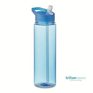 Bottiglia Tritan personalizzata 650 ml BAY MO6961 - Blu Traslucido