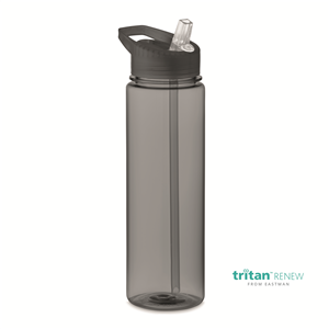 Bottiglia Tritan personalizzata 650 ml BAY MO6961 - Grigio Traslucido