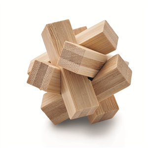 Puzzle rompicapo in bambù CUBENATS MO6987 - Legno