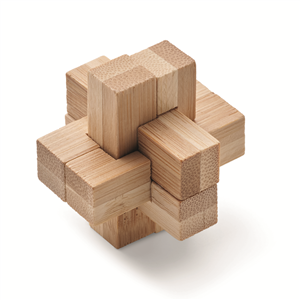 Puzzle rompicapo in bambù SQUARENATS MO6988 - Legno
