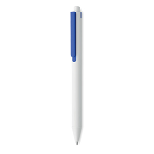 Penna a pulsante in abs riciclato SIDE MO6991 - Blu