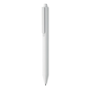 Penna a pulsante in abs riciclato SIDE MO6991 - Bianco