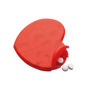 Dispenser mentine a cuore CORAMINT MO7158 - Rosso