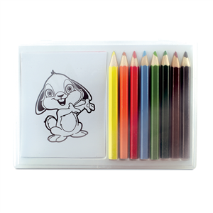 Set regalo di matite colorate e disegni RECREATION MO7389 - Multicolore