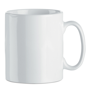 Tazza mug personalizzata in ceramica 300 ml SUBLIM MO8040 - Bianco