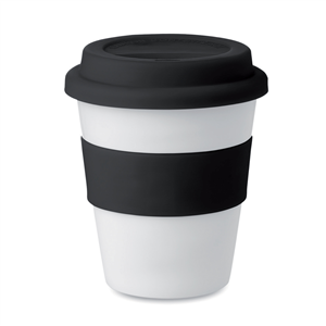 Bicchiere plastica take away 350ml ASTORIA MO8078 - Nero