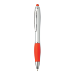 Penna personalizzata con touch screen RIOTOUCH MO8152 - Rosso