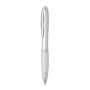 Penna personalizzata con touch screen RIOTOUCH MO8152 - Bianco