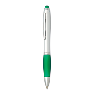 Penna personalizzata con touch screen RIOTOUCH MO8152 - Verde