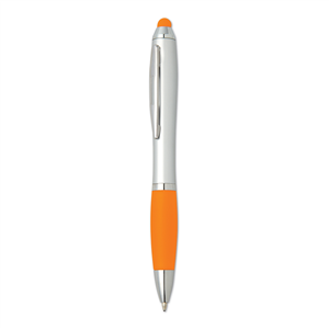 Penna personalizzata con touch screen RIOTOUCH MO8152 - Arancio