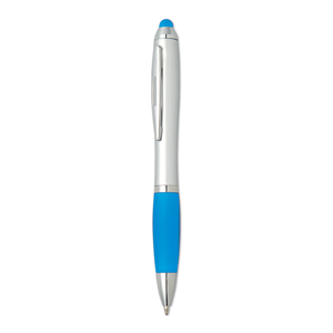 Penna personalizzata con touch screen RIOTOUCH MO8152 - Turchese