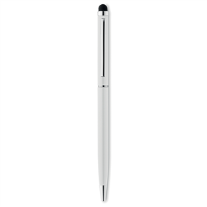 Penna in metallo con touch personalizzata NEILO TOUCH MO8209 - Bianco