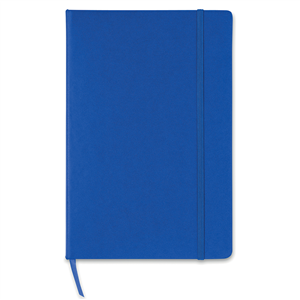 Quaderno personalizzabile con elastico in formato A5 SQUARED MO8360 - Blu
