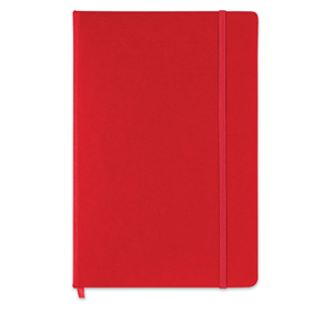 Quaderno personalizzabile con elastico in formato A5 SQUARED MO8360 - Rosso